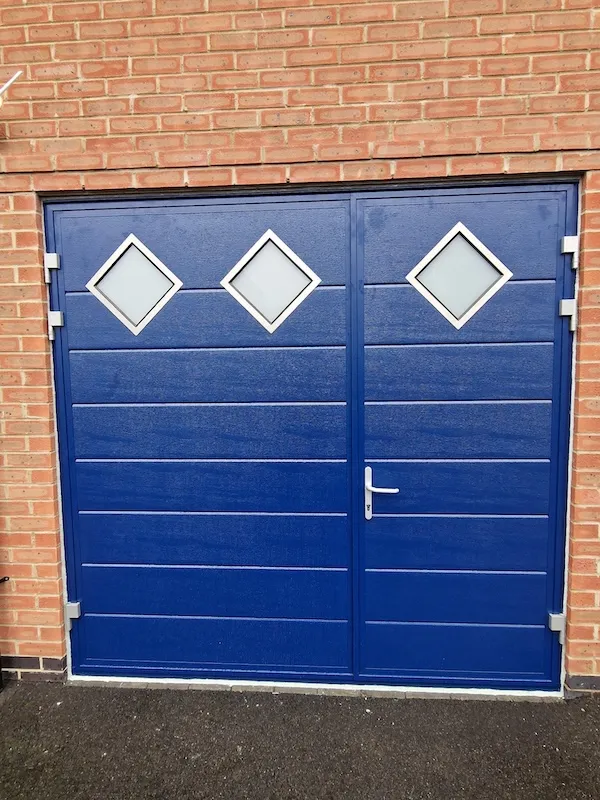 Side Hinged Garage Door Installation 10