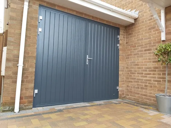 Side Hinged Garage Door Installation 6